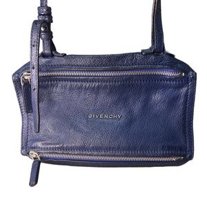 Givenchy Pandora Blue Cowhide Mini Purse